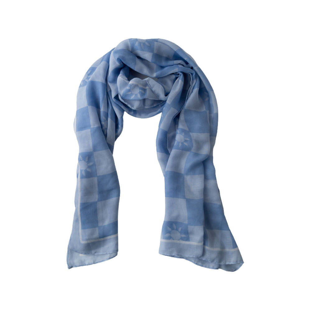 Soleil Series Print Scarf -Soleil Series CHECK